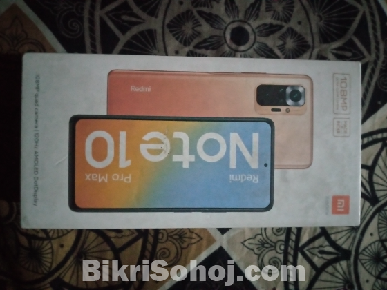 Redmi note 10pro max 8/128